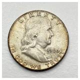1960 - Silver Franklin Half Dollar