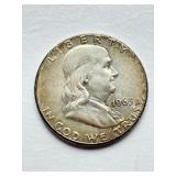 1963 - Silver Franklin Half Dollar