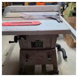 Durable Hitachi C10FL 10" Table Saw w/ 2 Throat Plates