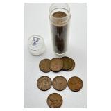 1955 D - Full Date Roll - Lincoln Wheat Cents