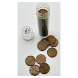 1956 D - Full Date Roll - Lincoln Wheat Cents