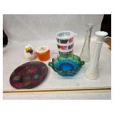 Small Collection of Various Vintage Glass Decorations