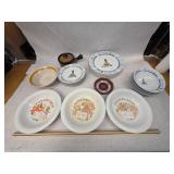 Vintage Ceramic Coastal Lighthouse Dinner Plates by Totally Today w/other More!