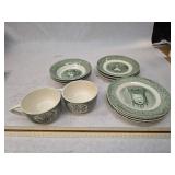 Small Collection of "The Old Curiosity Shop" by Royal China