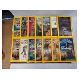 14 Copies of 2008 and 2009 National Geographic Magazines
