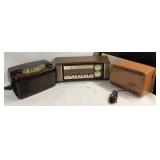 Vintage Tabletop Radio Lot: Philco 46-420 "Hippo", Coronado & Zenith AM/FM Radios