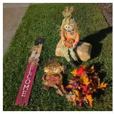Small Collection of Outdoor Fall Decor