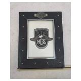 Vintage Harley-Davidson Harley Owners Group 20th Anniversary Commemorative Patch and Display Frame