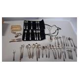 Small Collection of Vintage Silverware from Various Companies