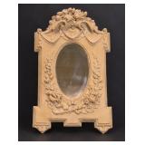 Gargoyles Studio Vintage Ornate Floral Plaster Vanity Mirror Brooklyn NY - Potterville