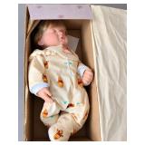 Ashton-Drake Disney Winnie the Pooh September Birthstone Dreamer Sleeping Baby Doll â€“ Boxed - Potterville