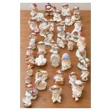 Large Collection of Vintage Dreamsicles Cherub and Angel Figurines