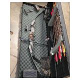 Pro Sport Archery Shadow Compound Bow with Arrows & Bow Guard Case
