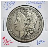 1899 S - Morgan Silver Dollar