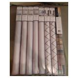 Miscellaneous Window Cling- The Visual Effects of Textured Glass by Artscape, 8 Rolls, NIB, 4 Styles