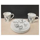 Disney Sketchbook Dish Set