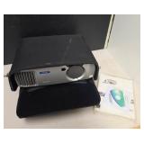 Powerlite 600p Epson Projector with XBOX Case