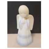 Fenton Hand Painted Glass Angel