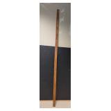 Vintage Grand Rapids Michigan A Burch Company Yard Stick with Unique Brass repair