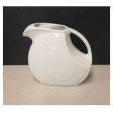 Vintage Fiestaware Ivory Disk Pitcher