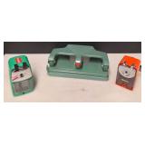 Vintage 3 Hole Punch and 2 Vintage Pencil Sharpeners