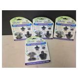 4 (New) Tub Shroom Drain Protectors