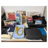 Large Health Care & Office Lot: Health Monitors, Pump, Stethoscope, Binders & Paper, Refer To Photos - Estate Sales Warehouse (GR)