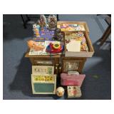 Large Vintage Kids Toys Lot: Education, Paper Dolls, Bookends, Ephemera For Baby/ Toddlers - Estate Sales Warehouse (GR)