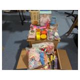 Large Dolls Lot: Vintage Barbie House Furniture, Dolls, & Clothing, Baby Doll, Exercise Toys (2 Box) - Estate Sales Warehouse (GR)