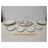Vintage Hand Painted Nippon China 17pc. 4 Person China Set, Refer To Photos - Estate Sales Warehouse (GR)