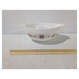 Vintage 4QT. PYREX Town & Country Cinderella Mixing Bowl #444 Opal-ware Ovenware 10" Diameter Dish - Estate Sales Warehouse (GR)