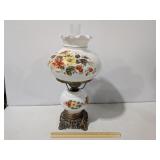 Large Vintage Electric Hurricane Parlor "Gone With The Wind" Lamp, Refer To Details & Photos - Estate Sales Warehouse (GR)