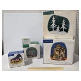 Department 56 Vintage Halloween Pumpkin Manor Lot: Refer To Photos For Pieces - Estate Sales Warehouse (GR)