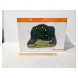Department 56 Vintage Halloween Village Accessories Haunted Fiber Optic Backdrop In Box Works - Estate Sales Warehouse (GR)