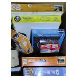 Assorted Lighthouse and Landmark Jigsaw Puzzles with Velvet Treasures Paint Kit