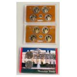 10 Presidential Dollar Series Golden Coin Collections - BU and Proofs
