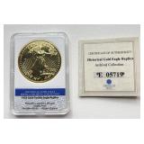 1933 - Gold Double Eagle Replica - Historic Archival Collection - COA