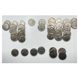 Lot of 40 - Kennedy Half Dollars - Date Range 1971 - 1985