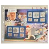 1998 - Uncirculated Mint Set and Stamps