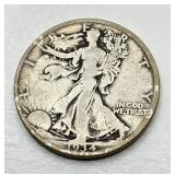1934 D - Walking Liberty - Silver Half Dollar