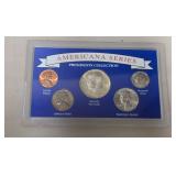 Americana Series Presidents Collection Coin Slab