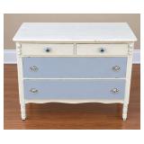 Vintage-Style Wooden Chest of Drawers