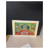 Vintage Collectible Good Night Moon Print