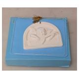 1984 Hallmark Hall Family Ornament sculptured in style of Della Robbia In Box