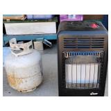 18,000 BTU Mr. Heater with Full 30lb Propane Tank