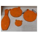 Ar500 Hardened 1/2" Steel Gong Targets for Rifle/Handgun