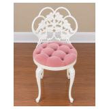Vintage Mid-Century Kessler Cast-Iron Vanity Chair