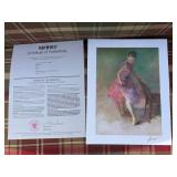 Hua Chen "Practice II" Ballerina Seriolithograph, 2009 Park West COA (2 of 2)