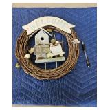Birdhouse Welcome Wreath - Estate Sales Warehouse (GR)