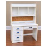 White Palliser Study Desk with Chair